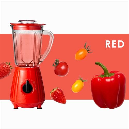 ミキサー 600ml 氷対応 PFJM-600-R レッド 7178047 │アイリスオーヤマ