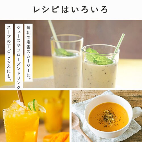 ミキサー 800ml 氷対応 PFJM-800-B ブラック 7178049│アイリス