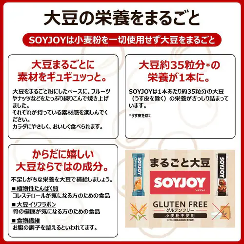 大塚製薬 【12食】ソイジョイ 3種のレーズン_7