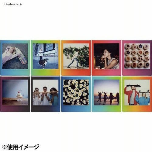 �X�N�G�A�t�H�[�}�b�g�t�B���� instax SQUARE ���C���{�[ 10������ �y������ׁz_2
