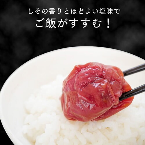 つぶれ梅しそ 塩約7% 800g(400g×2) _8
