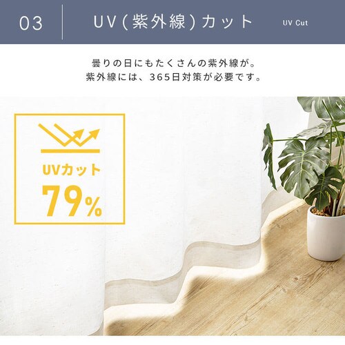 ���[�X�J�[�e�� �R�b�g���~�b�N�X 1�� UV79���J�b�g �Ց� �ՔM ��100cm�~��98cm�y�O�����s�z�y������s�z�y�����s�z_7