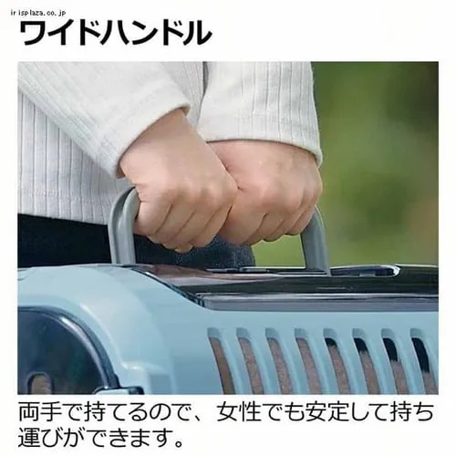 リッチェル キャンピングキャリーファイン ダブルドアS アイボリー犬 猫 キャリー_2