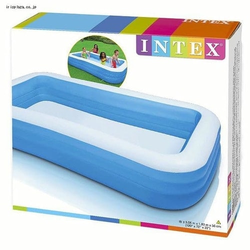 大容量の大型プール　暑い夏休みを満喫するファミリープール！　XLサイズ INTEX プール インテックス INTEX26792 大型 ファミリープール 水遊び