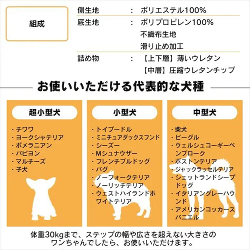 �y�b�g�p�X���[�v �h�b�O�X�e�b�v �O���[_16