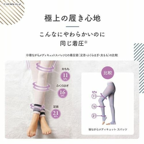 【単品・セット】メディキュット フワッとキュッと パジャマレギンス サクラピンク M _3