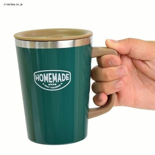 ミコノス デュオ ステンレスたっぷりマグ 332524 グリーン【プラザセレクト】_4
