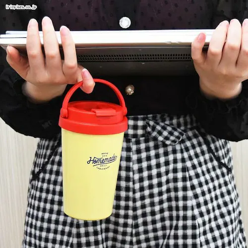 ミコノス デュオ ステンレスサーモキャリータンブラーL 337727 グリーン_5