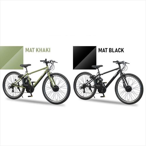 電動アシストクロスeバイク 27.5インチ 外装7段 TDA-712L‐MBK マット