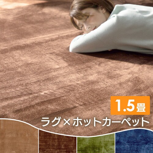 �z�b�g�J�[�y�b�g+�ᔽ�����O140�~200cm �S4�F�y�v���U�Z���N�g�z _2