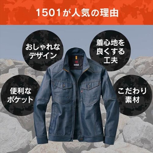 �o�[�g�� �W���P�b�g 1501 SS 19�E�U�b�N_3