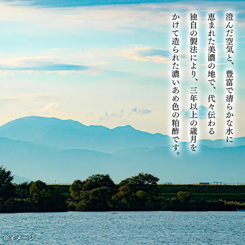 美濃三年酢 内堀醸造 500ml _5