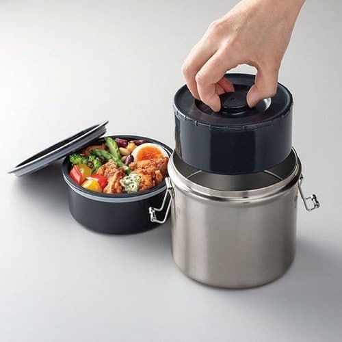 スケーター 保温保冷 抗菌 真空ステンレス 弁当箱 820ml ベーシック