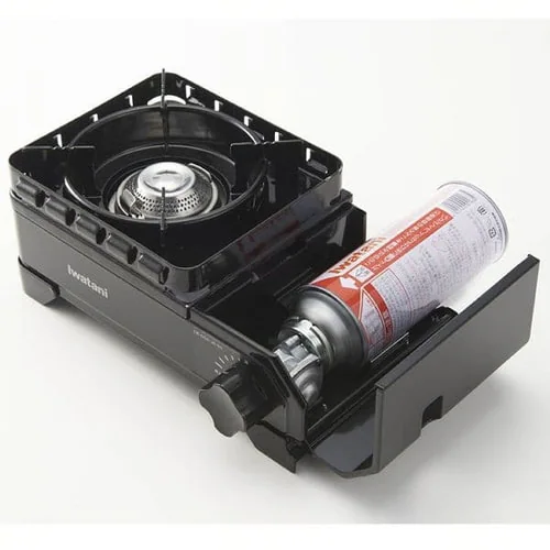 イワタニ カセットコンロ タフまるジュニア CB-ODX-JR-BK ブラック_6