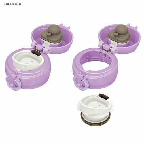 水筒 120ml サーモス 真空断熱ポケットマグ JOJ-120 コンパクト 軽量 ラベンダー_4