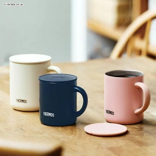 サーモス サーモス 真空断熱マグカップ 0.35L JDG-351C MWH ミルクホワイト_7