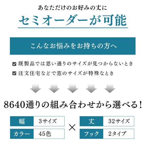 �I�[�_�[�J�[�e�� 1���Ռ� ��100�`200cm�~��80�`230cm �S45�F�y�v���U�Z���N�g�z�y������s�z_3