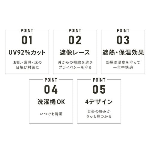 �I�[�_�[���[�X�J�[�e�� UV�J�b�g �ՔM ��100�`200cm�~��78�`228cm �S4�F�y������s�z_6