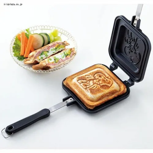 スケーター アルミ製 ホットサンドメーカー ALHOS1_549687 くまのプーさん_2