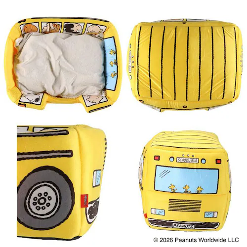 ペットベッド スヌーピーバス S イエロー SN213-053-010 _9