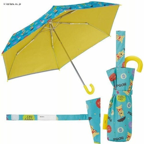 スケーター 子供用 晴雨兼用 折りたたみ傘 日傘 50cm UBOTSR1 くまのプーさん_4