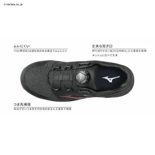 プロスニーカーALMIGHTY LSII52L BOA F1GA220205260 グレー×ホワイト_3