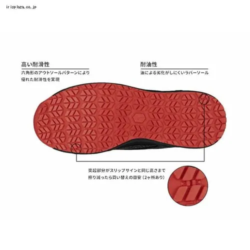 プロスニーカーALMIGHTY LSII52L BOA F1GA220205260 グレー×ホワイト_5