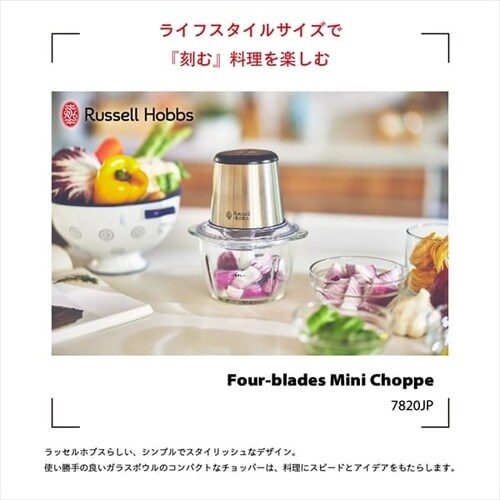 �t�[�h�v���Z�b�T�[ ���b�Z���z�u�X Russell Hobbs 300W 500ml 7820JP _2