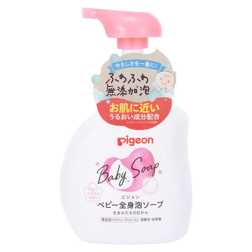 ピジョン 全身泡ソープ 500ml しっとり【プラザセレクト】_5