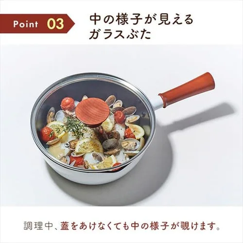 �a���t���C�Y �a���t���C�Y �}���`�t���C�p�� 22cm IH�Ή� �[�^ �K���X�W �U���t �z���C�g RB-2165 _9