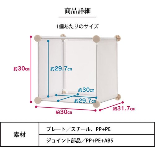 PP-「P」pp-p 3枚セット 1-7763-17 P-ボックス（ポリプロピレン製） 38L J-38（36×） 【AXEL
