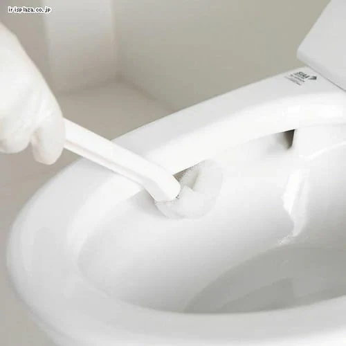 MARNA(マーナ)フチ裏スッキリ トイレブラシ ミニ ホワイト W085W 【プラザセレクト】_2