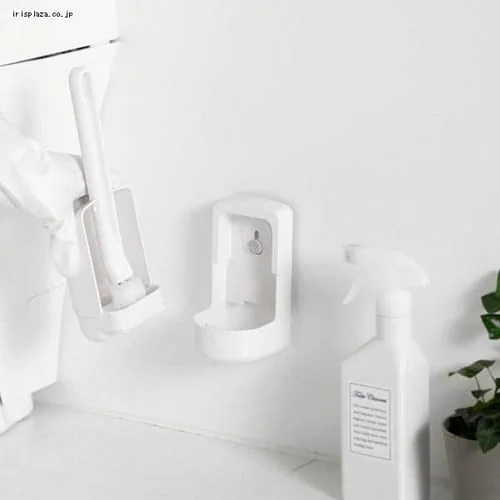 MARNA(マーナ)フチ裏スッキリ トイレブラシ ミニ ホワイト W085W 【プラザセレクト】_3