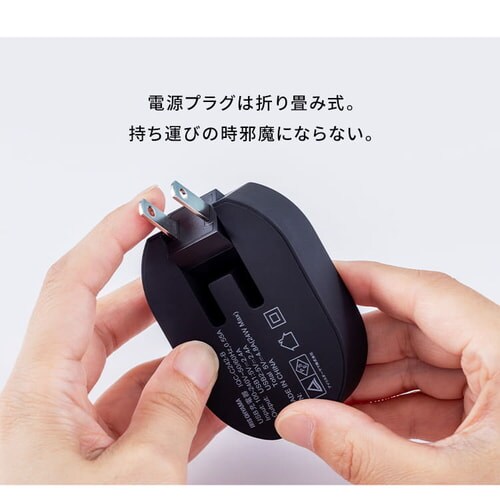 充電器 USB 2ポート IQC-C242 ブラック (Type-A) 7248621│アイリス