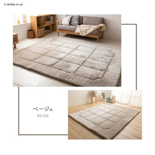 ラグ フランネル 超極厚 200×250cm ホワイト _17