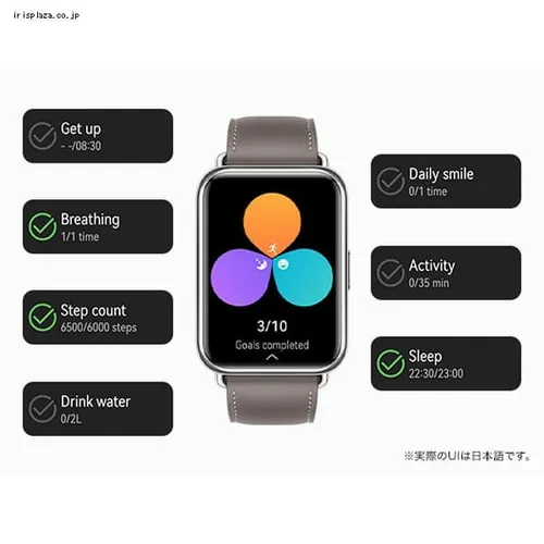 WATCH FIT 2 �X�}�[�g�o���h Bluetooth �h�� �~�b�h�i�C�g�u���b�N _7