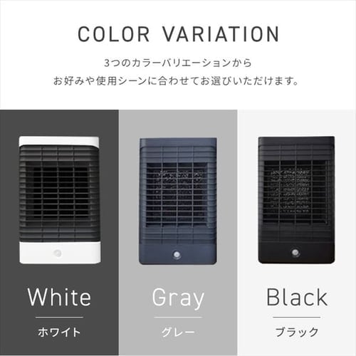 セラミックヒーター 人感センサー コンパクト Hanx-Home HA-S01B