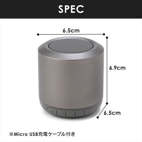 �X�s�[�J�[ Bluetooth �A���g�p24h BTS-101-H �O���[ _9