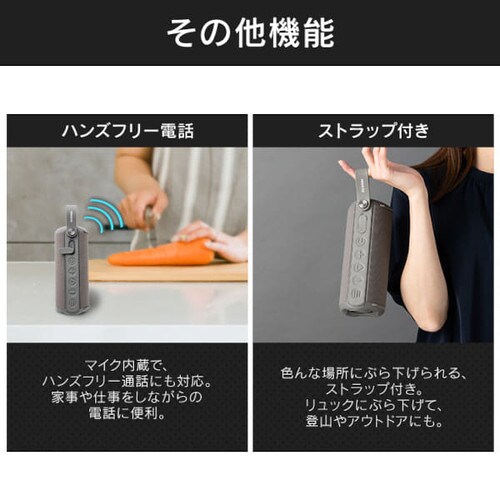 �X�s�[�J�[ Bluetooth �A���g�p14h �h�� BTS-213-H �O���[ _8