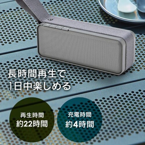 �X�s�[�J�[ Bluetooth �A���g�p22h �h�� BTS-224-H �O���[ _5