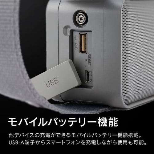 �X�s�[�J�[ Bluetooth �A���g�p22h �h�� BTS-224-H �O���[ _7