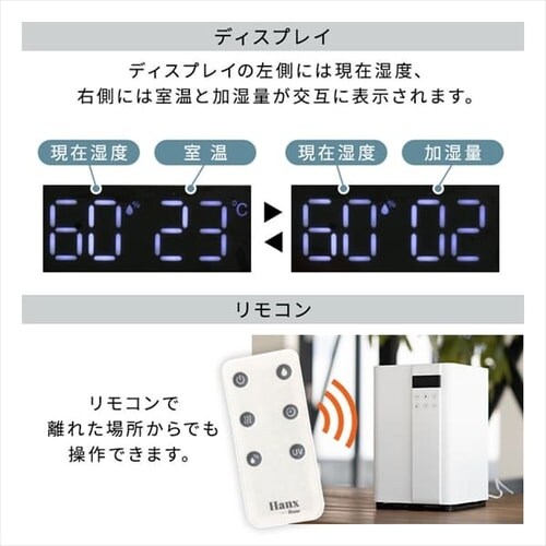 ������ �n�C�u���b�h�� 5L �㋋�� Hanx-Home HA-H08W �z���C�g_16