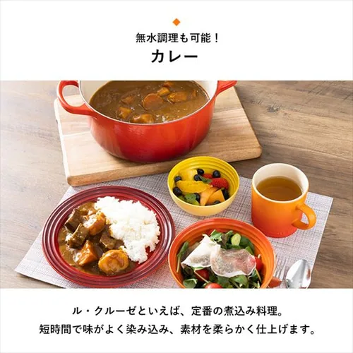 �� IH/�K�X�� 20cm 2.4L ���E�N���[�[ Casseruole �o���u�[�O���[��_12