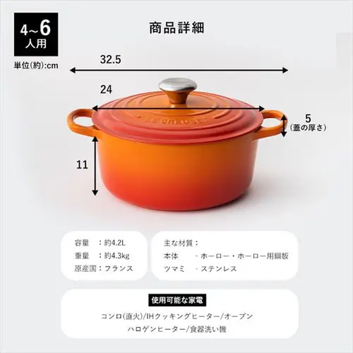 ���N���[�[ Casseruole(�Ȃ�24cm) �~�X�g�O���C_15