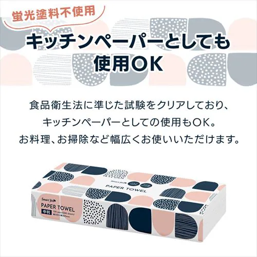 【64パック】 ペーパータオル 4パック×16 スマートエール_4