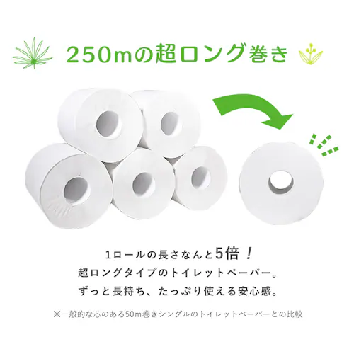 【16ロール】トイレットペーパー シングル 5倍巻 4ロール×4個セットスマートエール【SYCP】_3