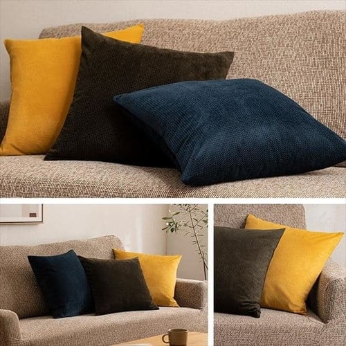 スウェードクッションカバー【代引き不可】 7253671 │アイリス