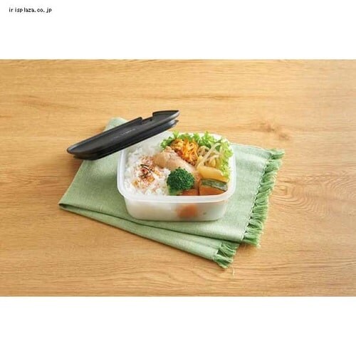 �T�[���X My�t�[�h�R���e�i�[ �p�^ 380ml �u���b�N_4