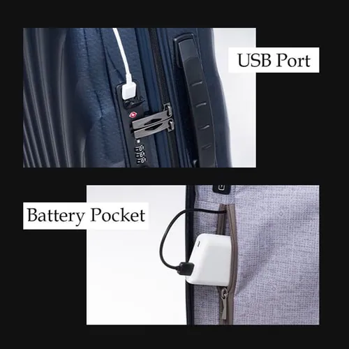  �X�[�c�P�[�X 36L �T���\�i�C�g �@���������݉\C-lite SPINNER 55/20 ���^���b�N�O���[��_5