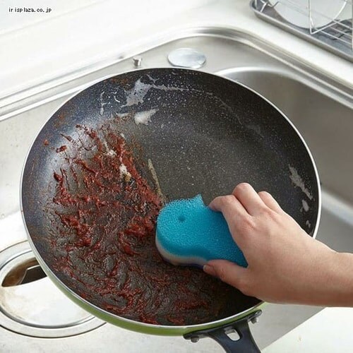 手に馴染むキッチンスポンジ(抗菌剤入)ペンギン10個組 【代引き不可】_4